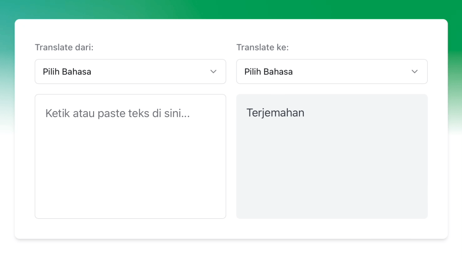 Translate Jawa Ngoko